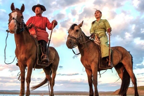 Mongolia horse riding