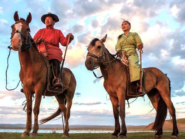 Mongolia horse riding